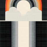 Abstract Rainbow Color Fusion(Gray)