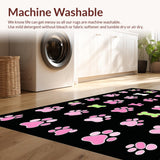 Lively Flannel Pet Print Design(Pink)
