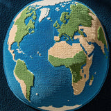 Space View World for Entryway Decor(Blue)