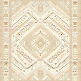 Vintage Inspired with Boho Geometric(Beige)