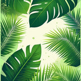 Contemporary Vibrant Foliage Theme(Green)