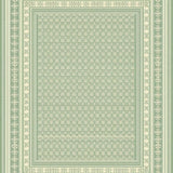 Warm Minimalist Cream and Green Fusion(Green)