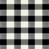 Warm Earthy Toned Plaid Fabric(Black)