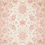 Beige Floral Area(Ivory)