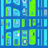 City Map Playful Theme(Blue)