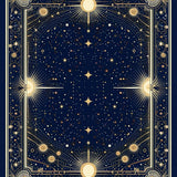 Mystical Geometric Starry Arrangement(Blue)