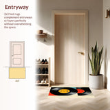Contemporary Monochrome Vinyl Aesthetic(Black)