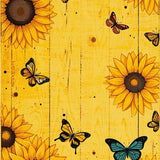 Rustic Butterfly Floral Fusion(Yellow)