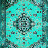 Chic Medallion Teal Aesthetic(Blue)