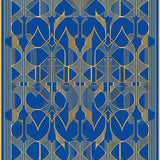 Sophisticated Gold and Blue Balance(Blue)