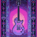 Whimsical Vibrant Music Inspired Design(Purple)