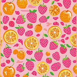 Animated Multicolor Fruit Artwork(Pink)