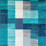 Luxurious Textured Symmetrical Arrangement(Blue)