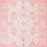 Chic Light Pink Floral Accents(Pink)