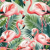 Tropical Vintage Flamingo Aesthetic(Pink)