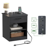 ODIKA Everyday Side Table with Fast Charging Station - ODIKA