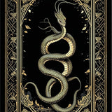 Mystical Black Snake Aesthetic(Black)