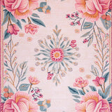 Light Pink Non Slip Nursery Playroom(Pink)