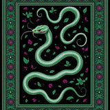 Unique Serpentine Visual Statement(Green)