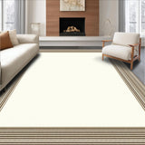 Elegant Earth Tone Round Design(Beige)
