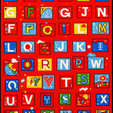Dynamic Multi Tone Child Friendly Design(Red)