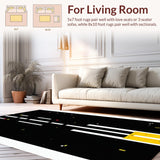 Aviation Inspired Colorful Play Mat(Black)
