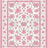 Charming Pastel Floral Accents(Ivory)