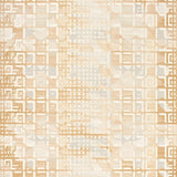 Abstract Geometric Modern Area in Beige Camel(Beige)