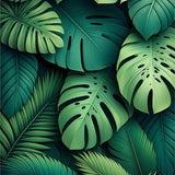 Tropical Leaf Inspired Decor(Green)