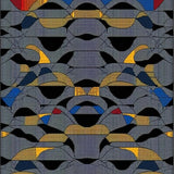 Mid century Monochrome Arch Motif(Gray)