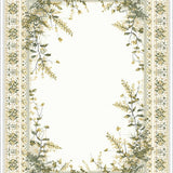 Alabaster Border Tween Family Antediluvian Swing Cycle Art(Beige)
