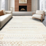 Neutral Area Simple Boho Style(Beige)