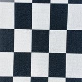 Modern Black and White Shag(Black)