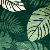 Vibrant Leafy Coastal Elegance(Green)