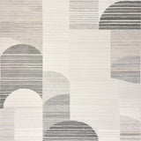 Striking High Low Geometric Aesthetics(Gray)