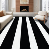 Modern Classic Symmetrical Stripes(Black)