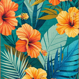 Stylish Contemporary Nature Inspired Arrangement(Orange)