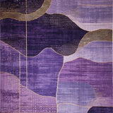 Machine Area with Abstract Artwork(Purple)