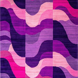 Artful Rustic Braided Textures(Purple)