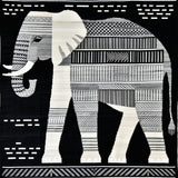 Artful Abstract Black and White Theme(Black)