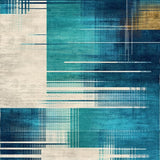Dynamic Modern Curvilinear(Blue)