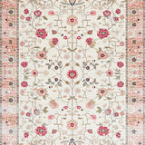 Playful Abstract Floral Fusion(Ivory)