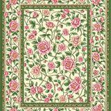Vintage Floral Botanical Motif(Beige)