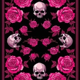 Striking Black and Pink Design(Black)