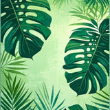 Whimsical Jungle Print Serenity(Green)