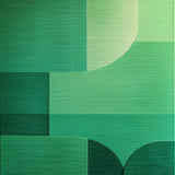 Contemporary Faded Kids Playroom(Green)