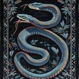 Contemporary Gothic Serpent Art(Blue)