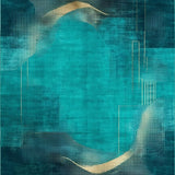 Artful Symmetrical Design Elements(Blue)