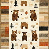 Gentle Pastel Woodland Fauna(Beige)