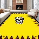 Striking Halloween Skeleton Motif(Yellow)